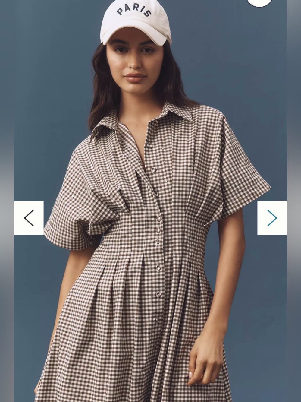 Anthropologie Tobie Studded shirtdress - Picture 3 of 7
